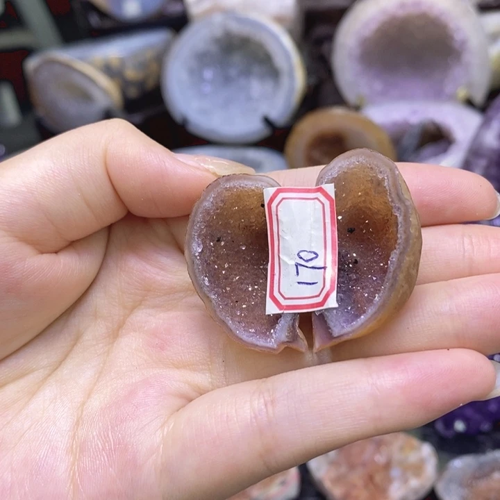 水晶珠宝半成品未镶嵌彩晶兔耳朵