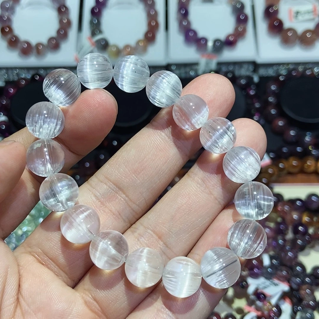 未镶嵌手链托帕石11.6