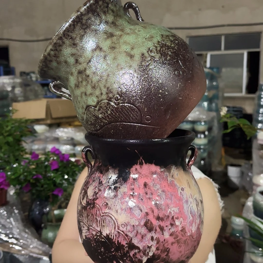 花盆紫砂高21口18