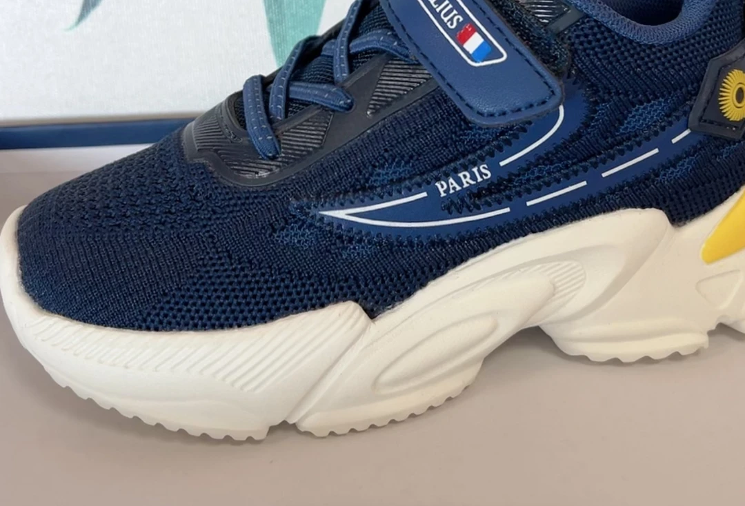 大庆仓 深蓝色 四季儿童休闲运动鞋   货号C8092(巳库HL33)