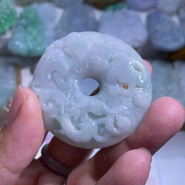 【闪购商品】颈饰未镶嵌翡翠龙凤