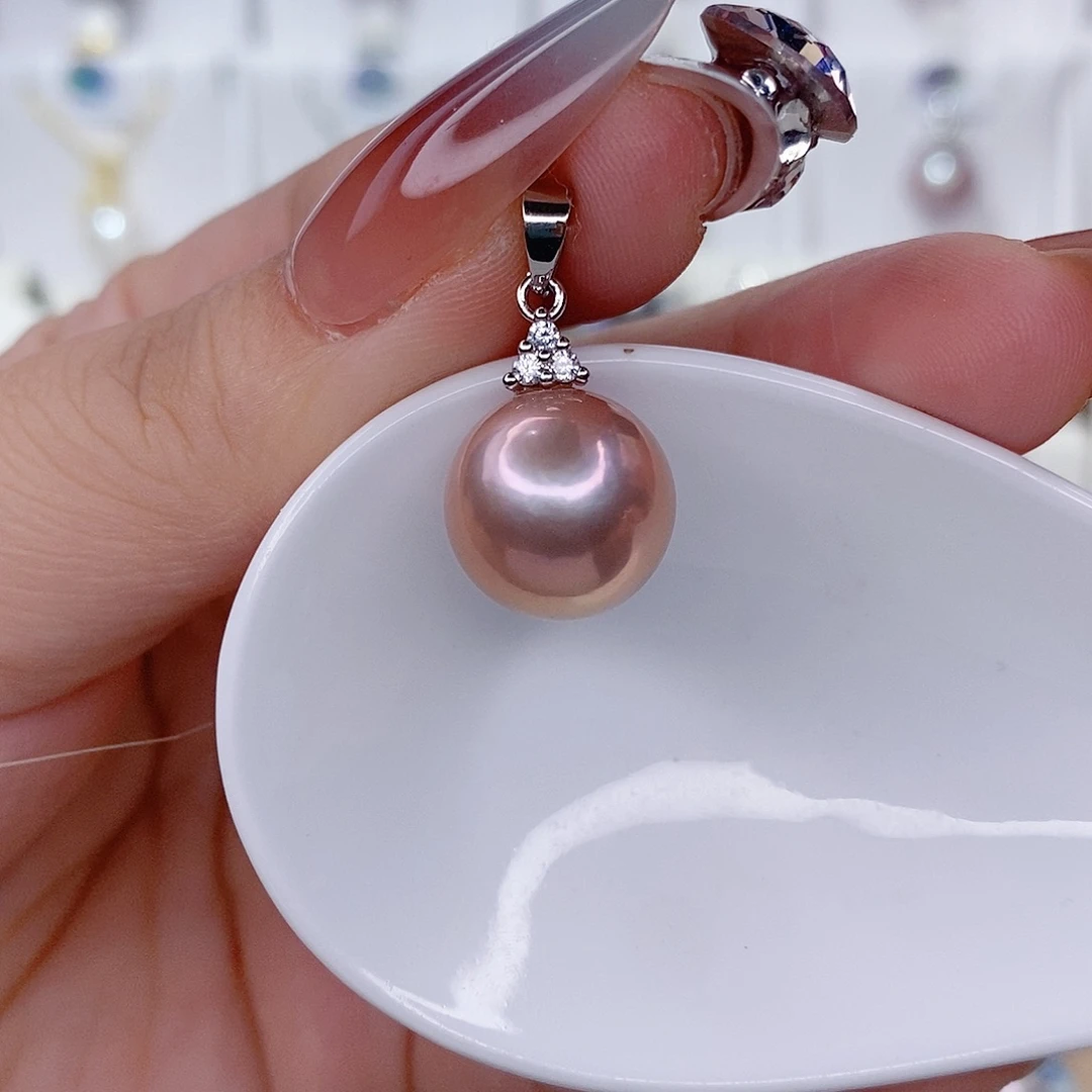 未镶嵌淡水珍珠吊坠(赠链)