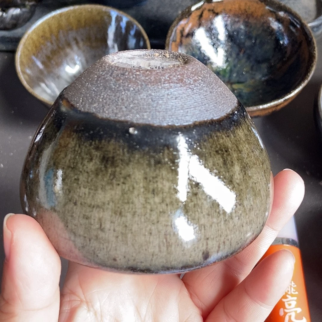 茶盏417 建窑建盏磨底微瑕