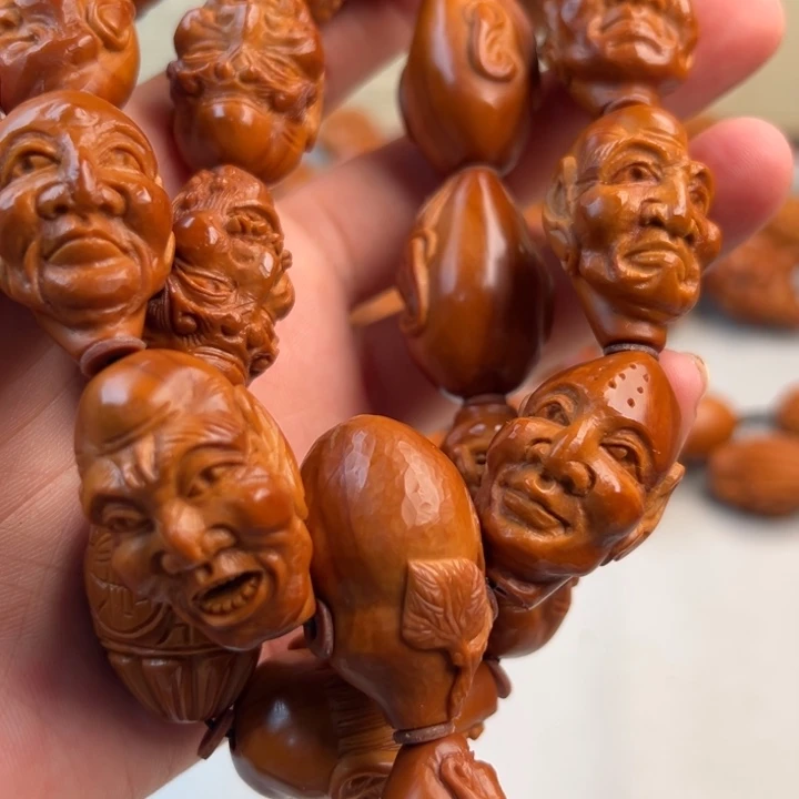 人***戏手串/手链橄榄核手工作品
