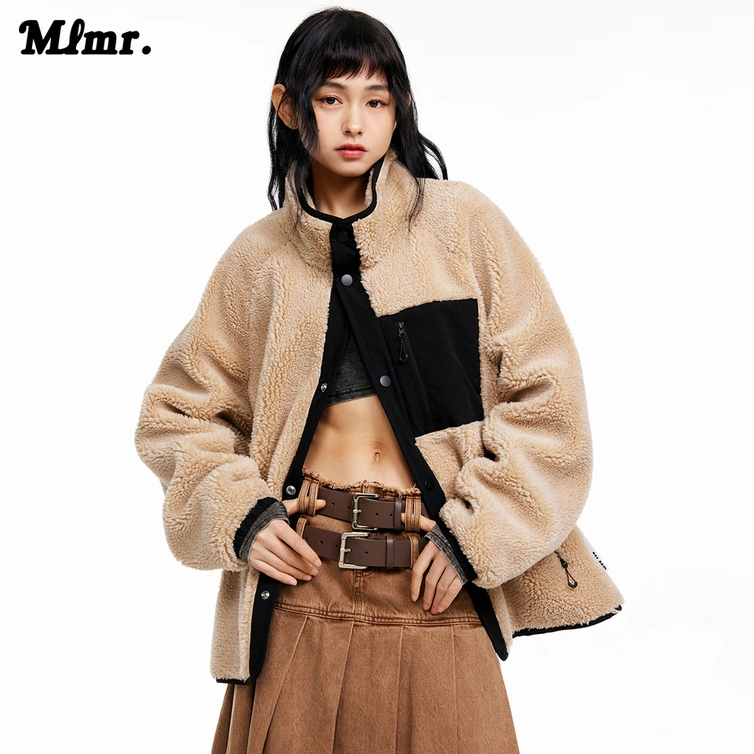 MLMR冬休闲运动男女同款外套设计师高级感休闲服摇粒绒M23409001