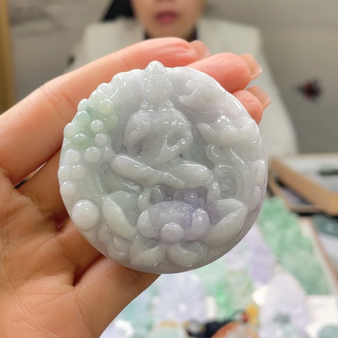 翡翠吊坠(不含链)未镶嵌