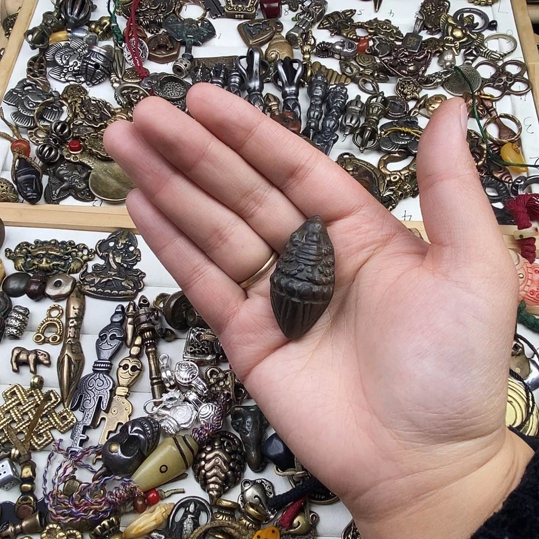 带***行陶瓷非金属藏式元素饰品配饰