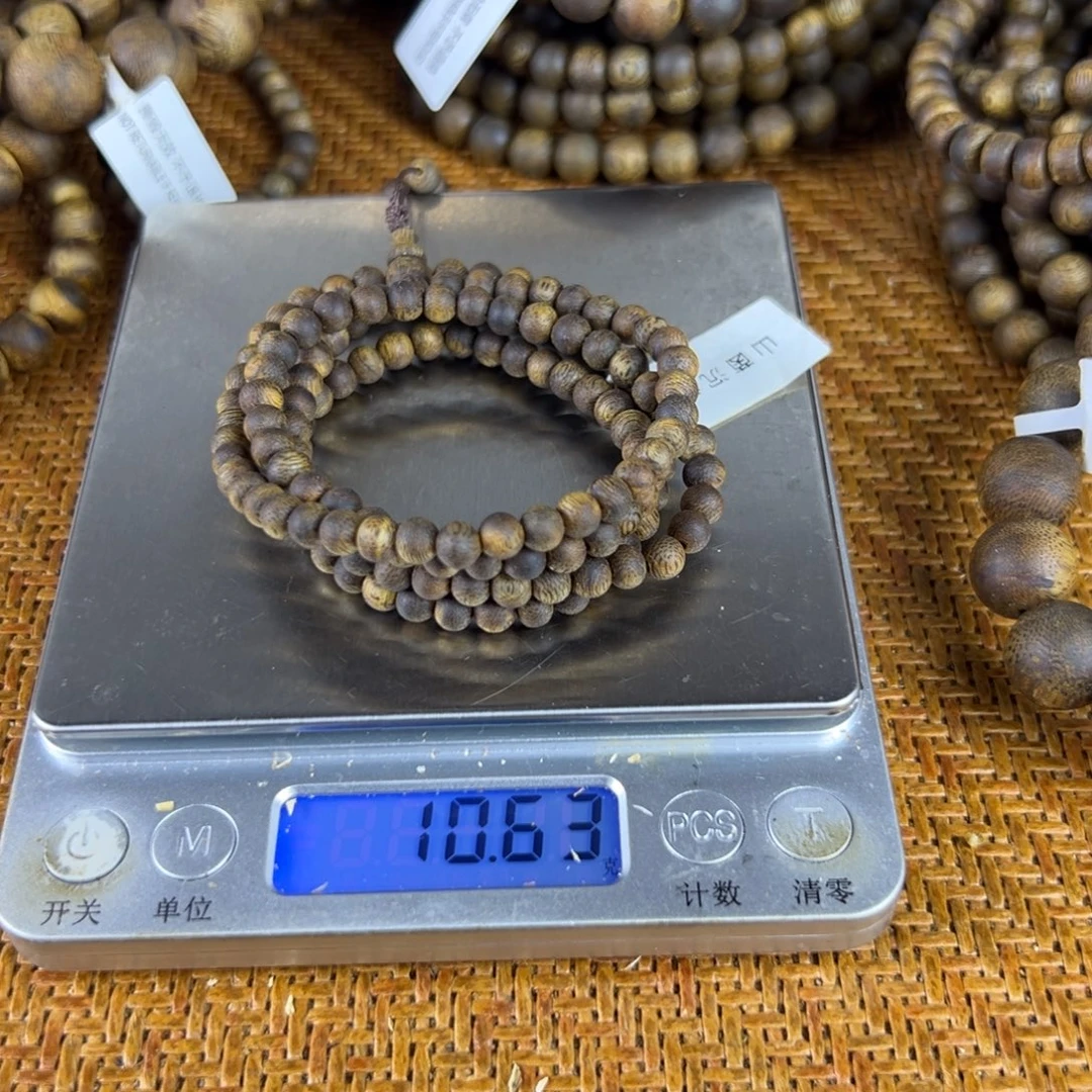 沉香碎屑沉香卡5多圈克重10.8克