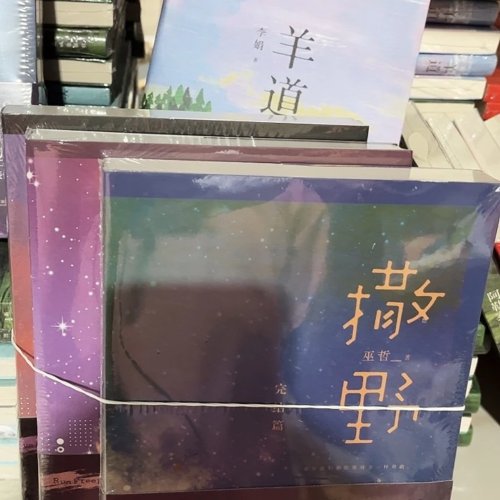 撒野全新三本一套