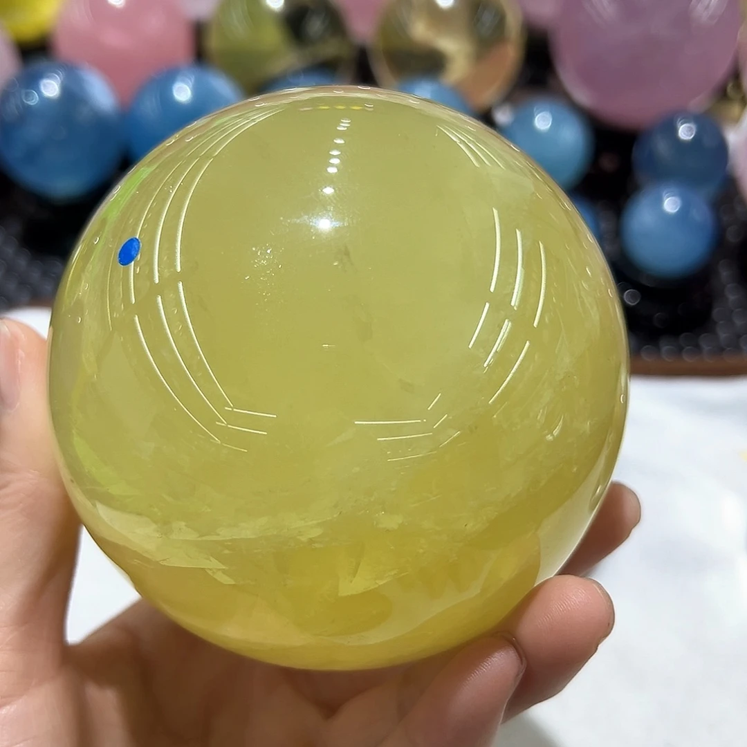 水晶水晶球摆件未镶嵌