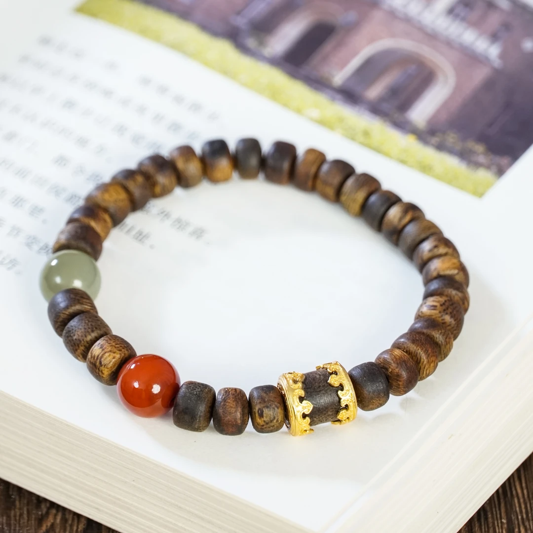 【苹果香】高油奇楠沉香手串古风手链