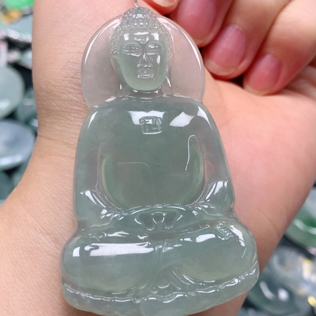 翡翠未镶嵌颈饰天然翡翠