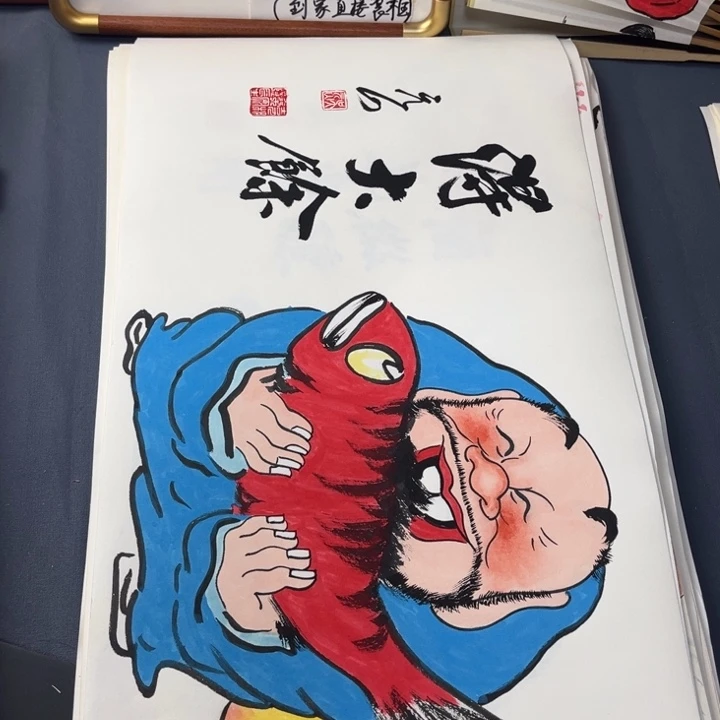 国画禅意画纯手绘作品