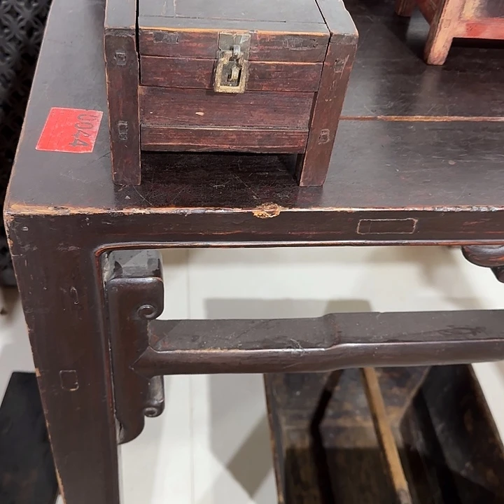 當***同有机玻璃老家具仿古老盒子