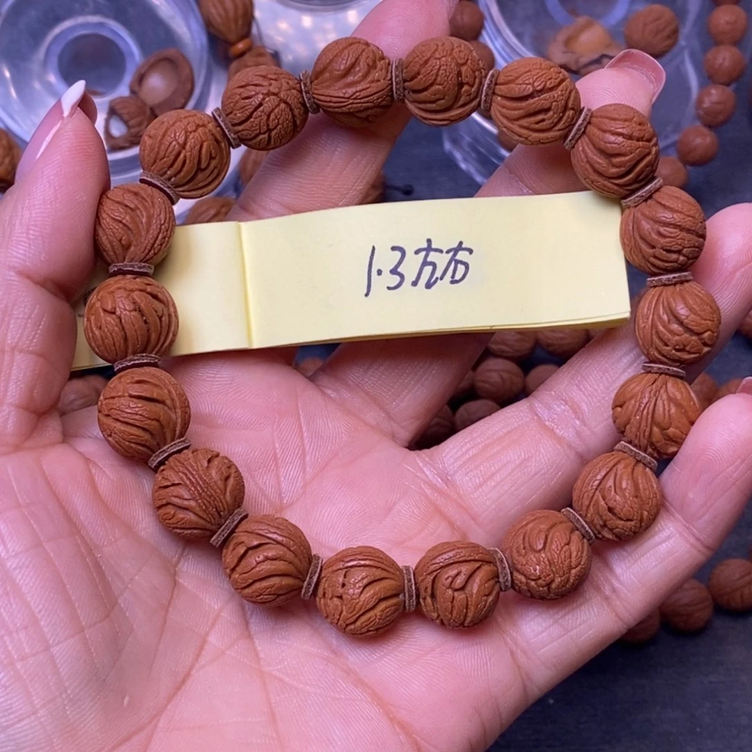 秦岭龙纹桃核18颗