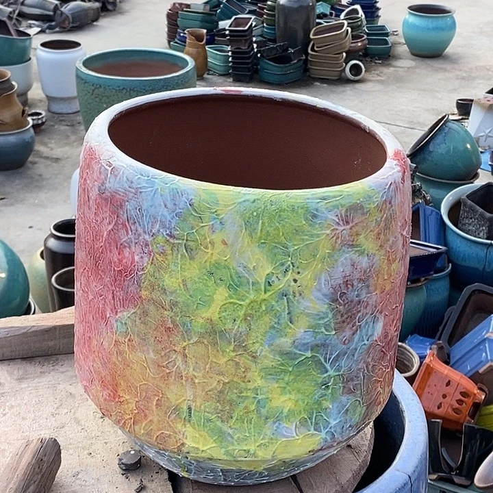 紫砂花盆瑕疵21.31花盆