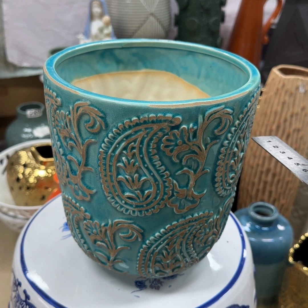 瓷片陶瓷工艺花瓶摆件