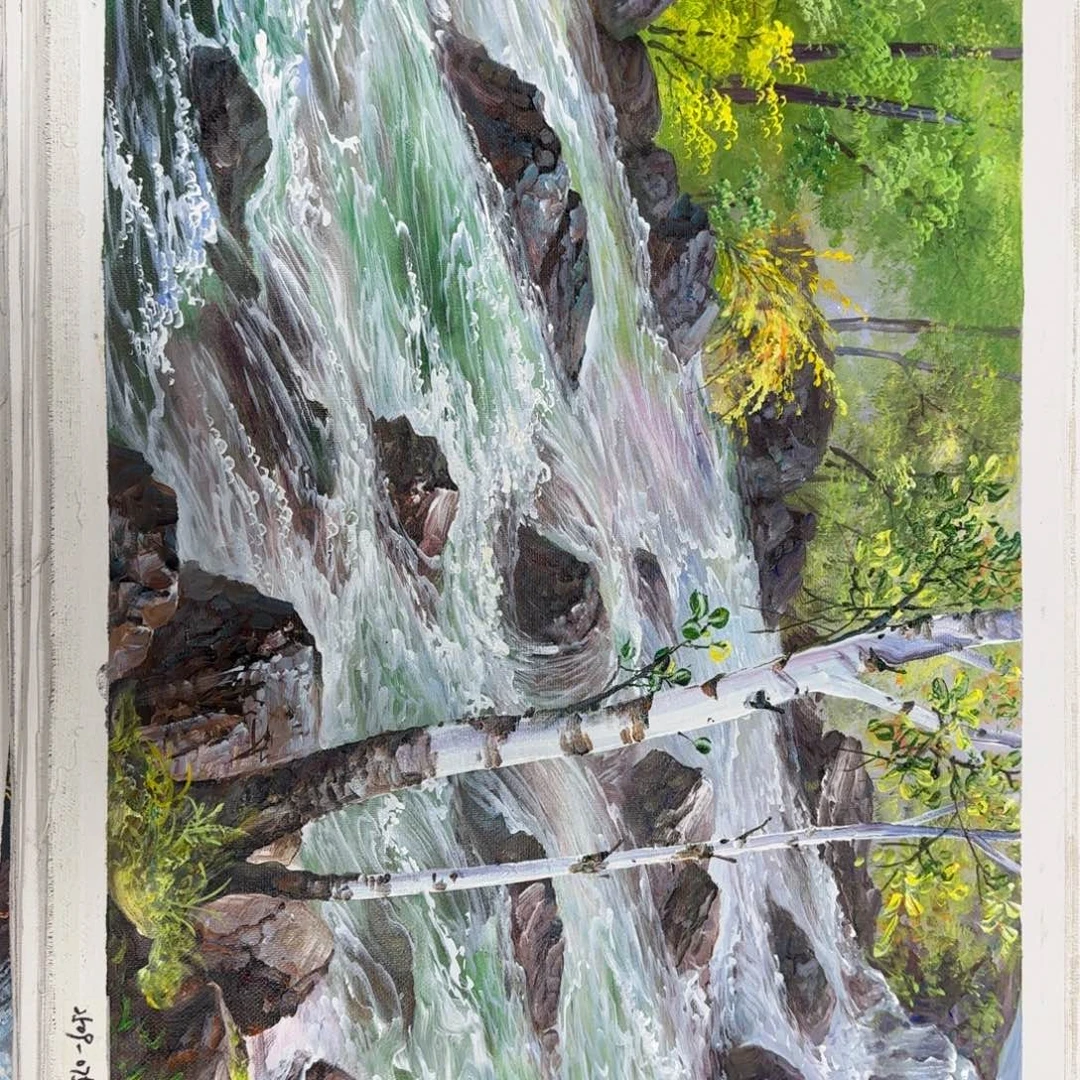 油画加油加油努力加油加油