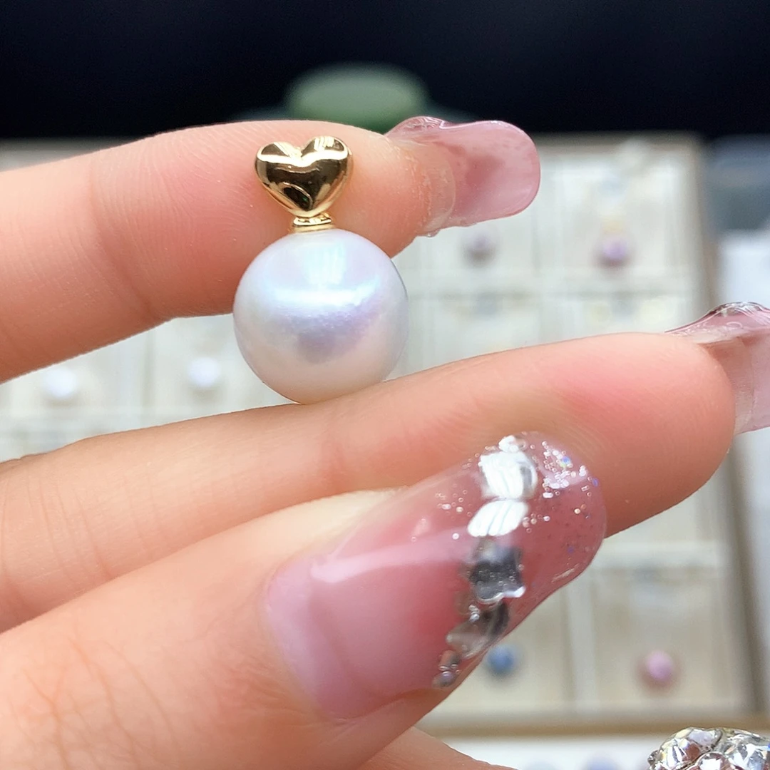 淡水珍珠颈饰合金