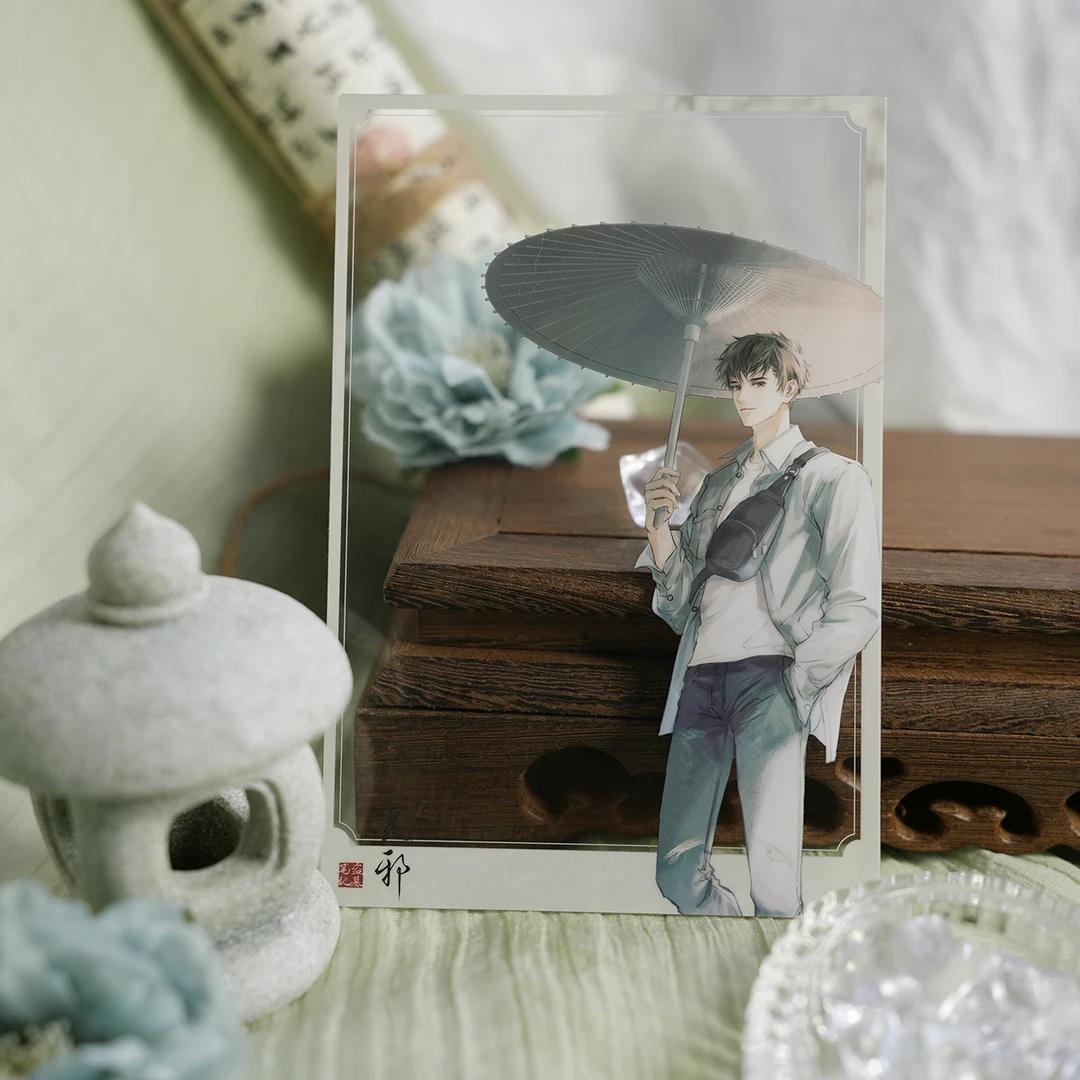【2025吴邪生日季直播间限定】盗墓笔记正版周边吴山雨巷亚克力透卡