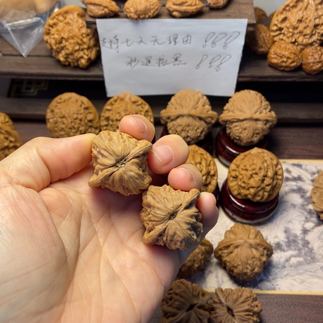 文玩核桃把件全品白蛇骨34