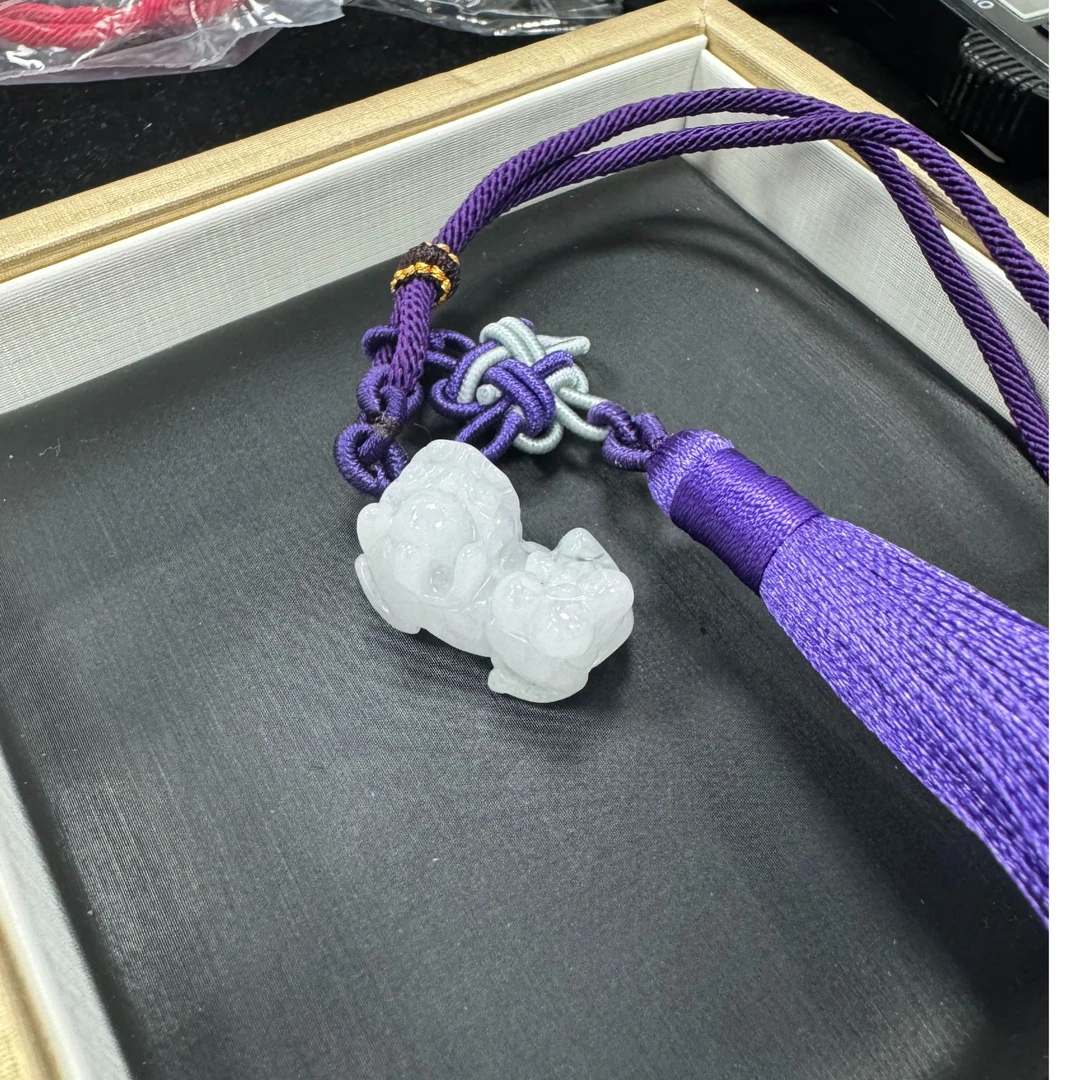 翡翠A货小貔貅包挂拍一发一多样性发货-532610