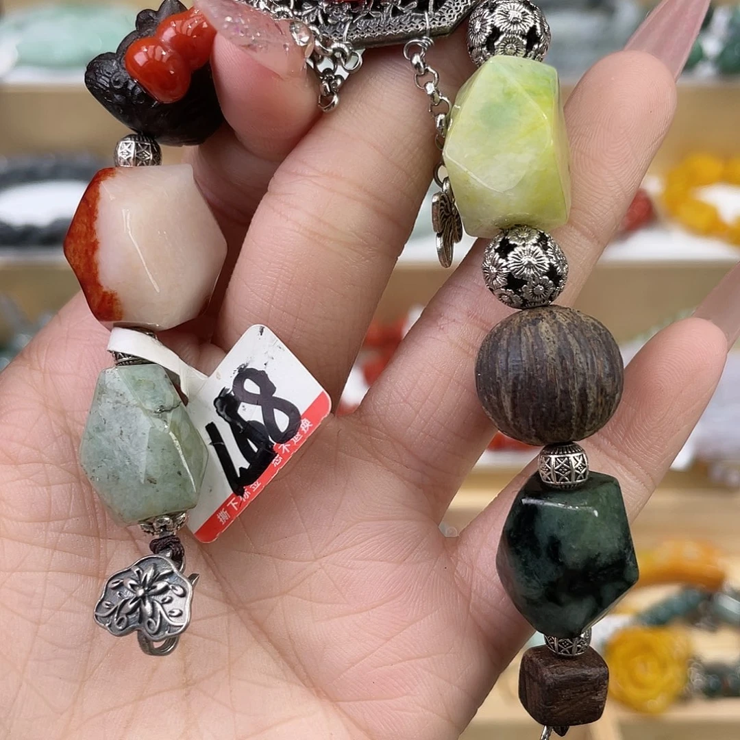 翡翠未镶嵌手链手链