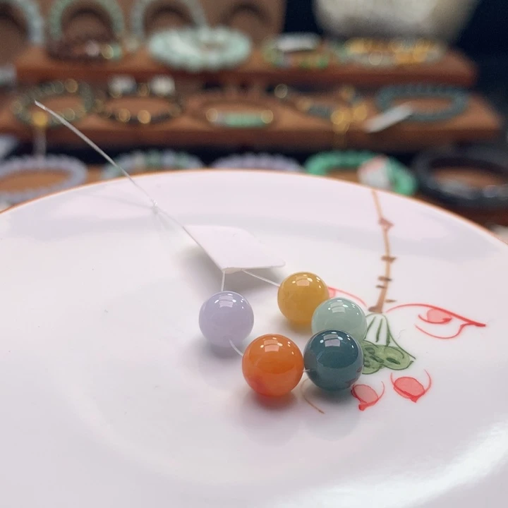 翡翠未镶嵌手链翡翠d15卡8