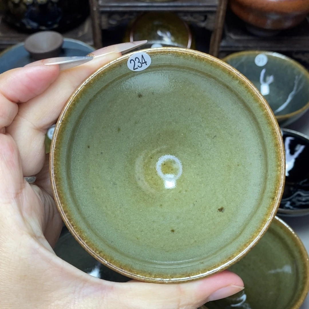 茶盏建窑建盏柴烧主人杯