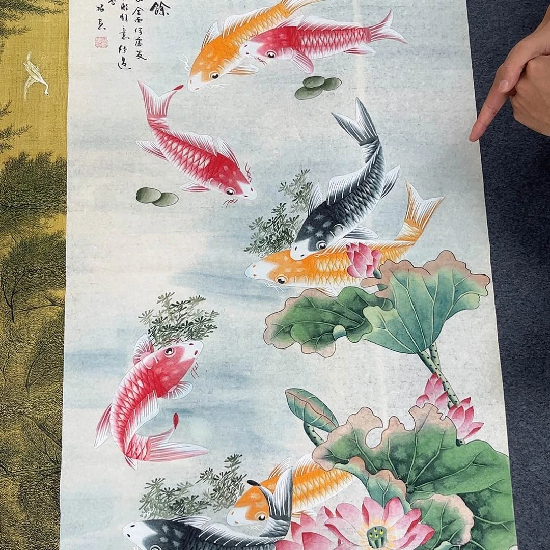 国画宣纸国画纯手绘作品