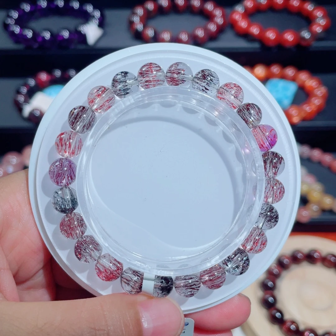 未镶嵌手链水晶超七手链