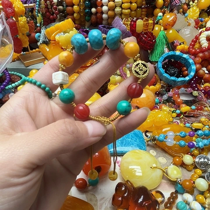 树脂制品690松手链抽拉