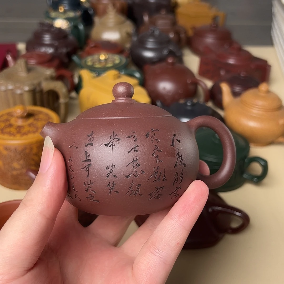 紫砂茶壶宜兴紫砂壶55