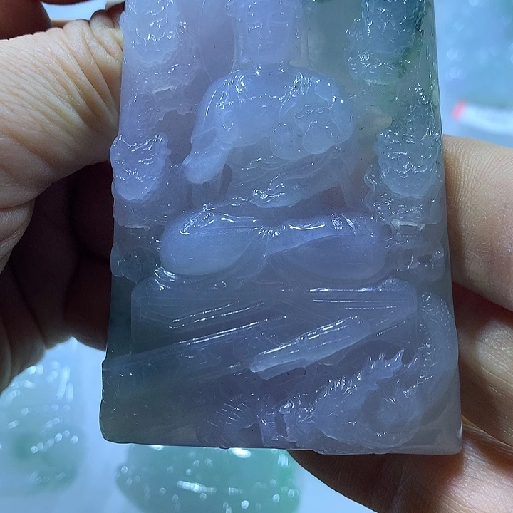 翡翠未镶嵌颈饰天然翡翠A货吊坠