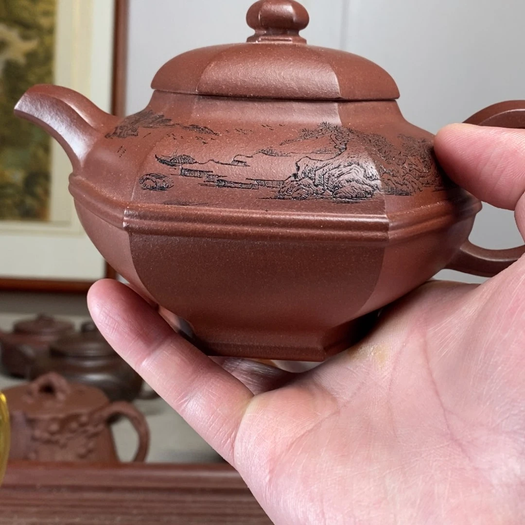 茶壶紫砂原矿泥料传统工艺制作