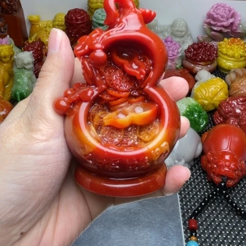 奇石手把件清仓特价