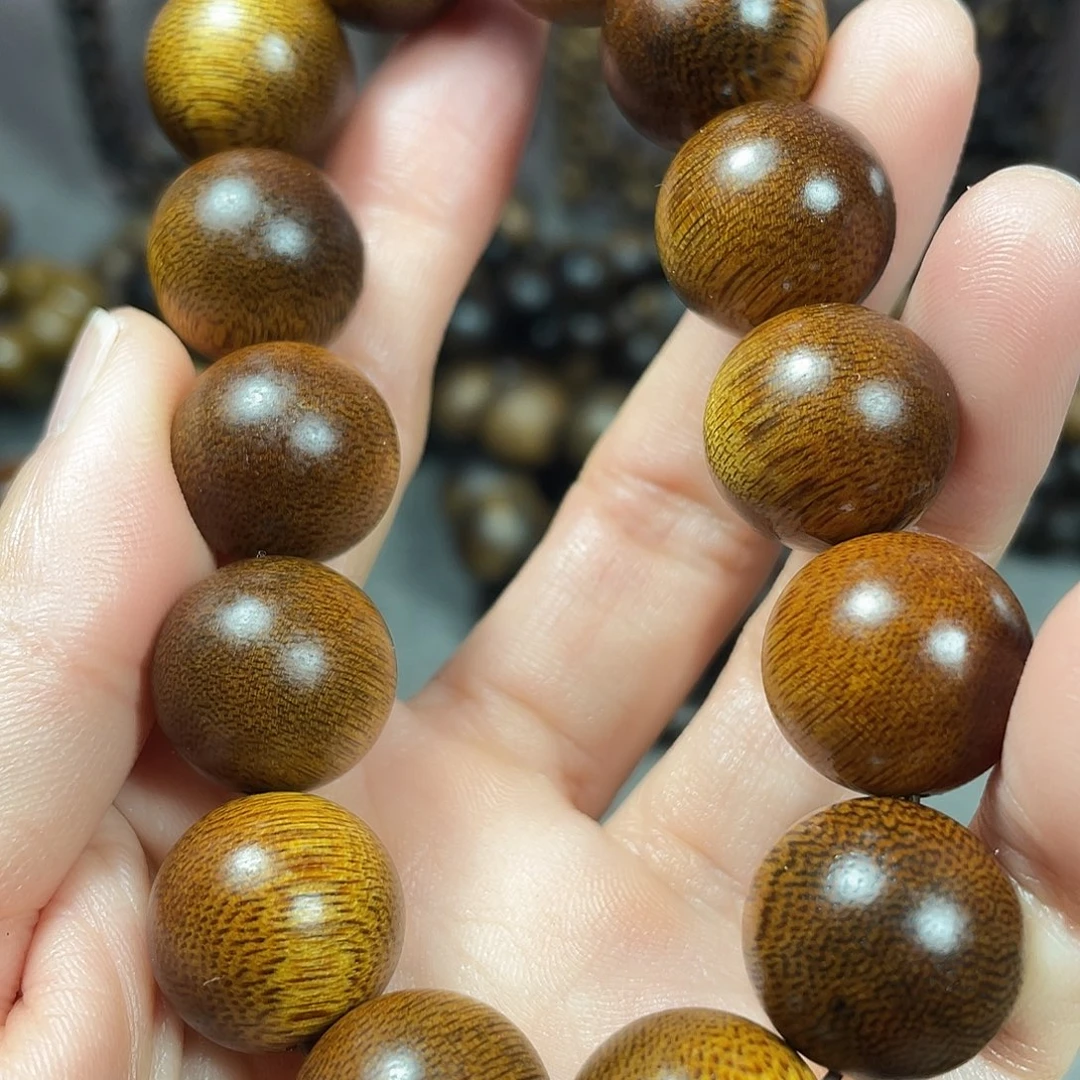 清***乐手串沉香富森红土