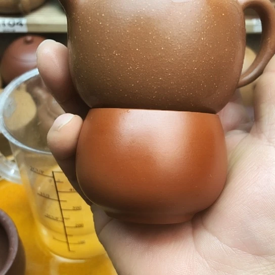 紫砂茶壶将坡泥匏尊140豪升左右瑕疵