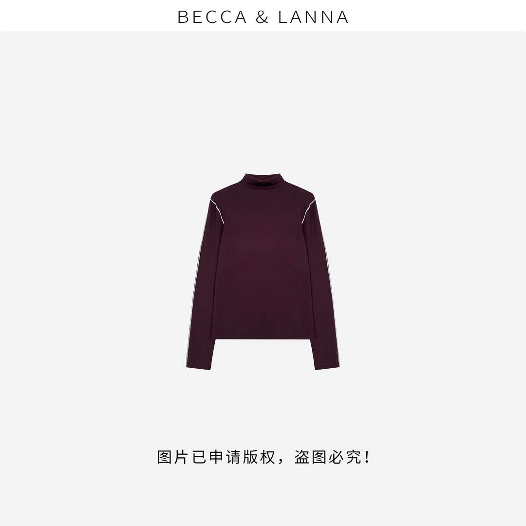 小空间 D0233 女士秋冬休闲气质半高领针织衫 女装