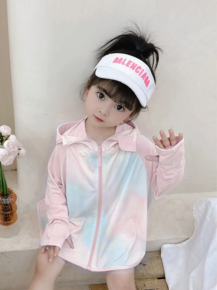 英国MK&DK儿童防晒衣2025夏季潮牌童装冰丝轻薄款防紫外线外套