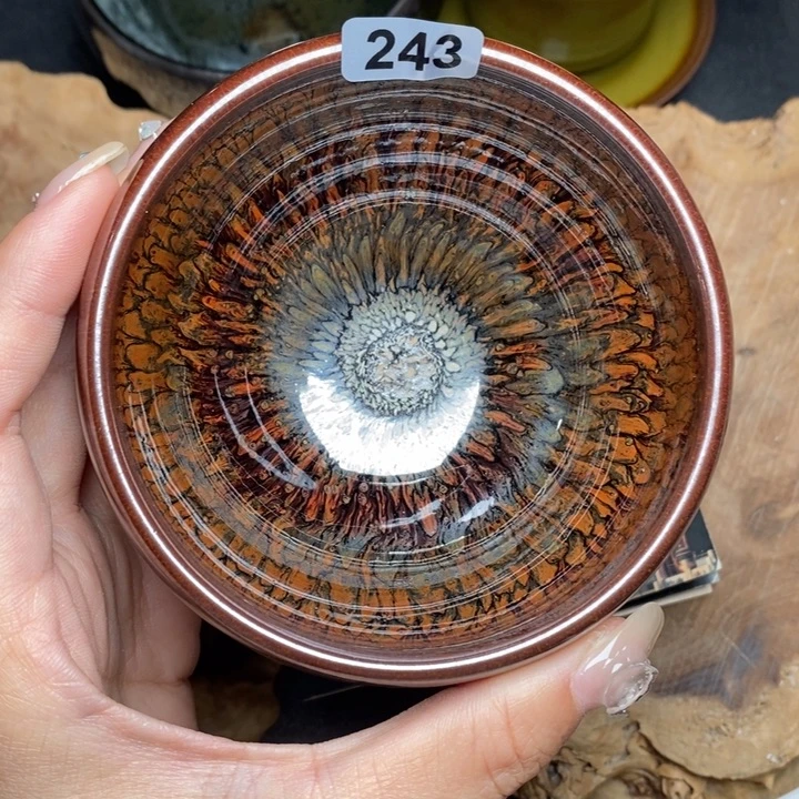 茶盏建窑建盏主人杯243