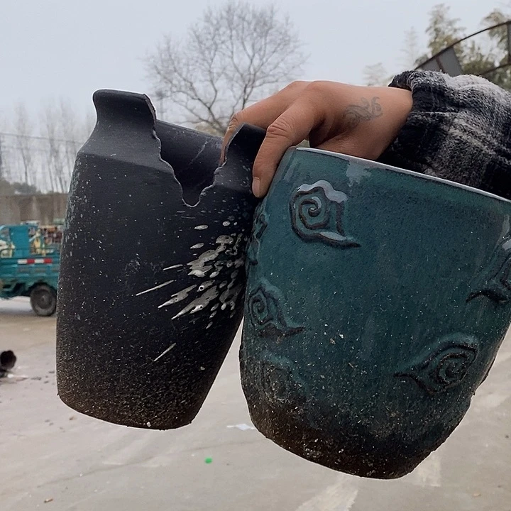 红陶瑕疵介意别拍