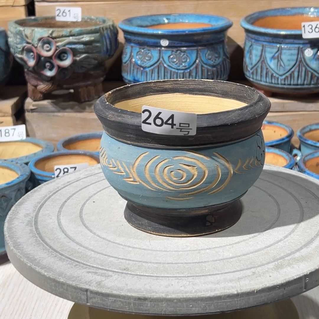 尚雅陶坊多肉花盆，内口径12微瑕