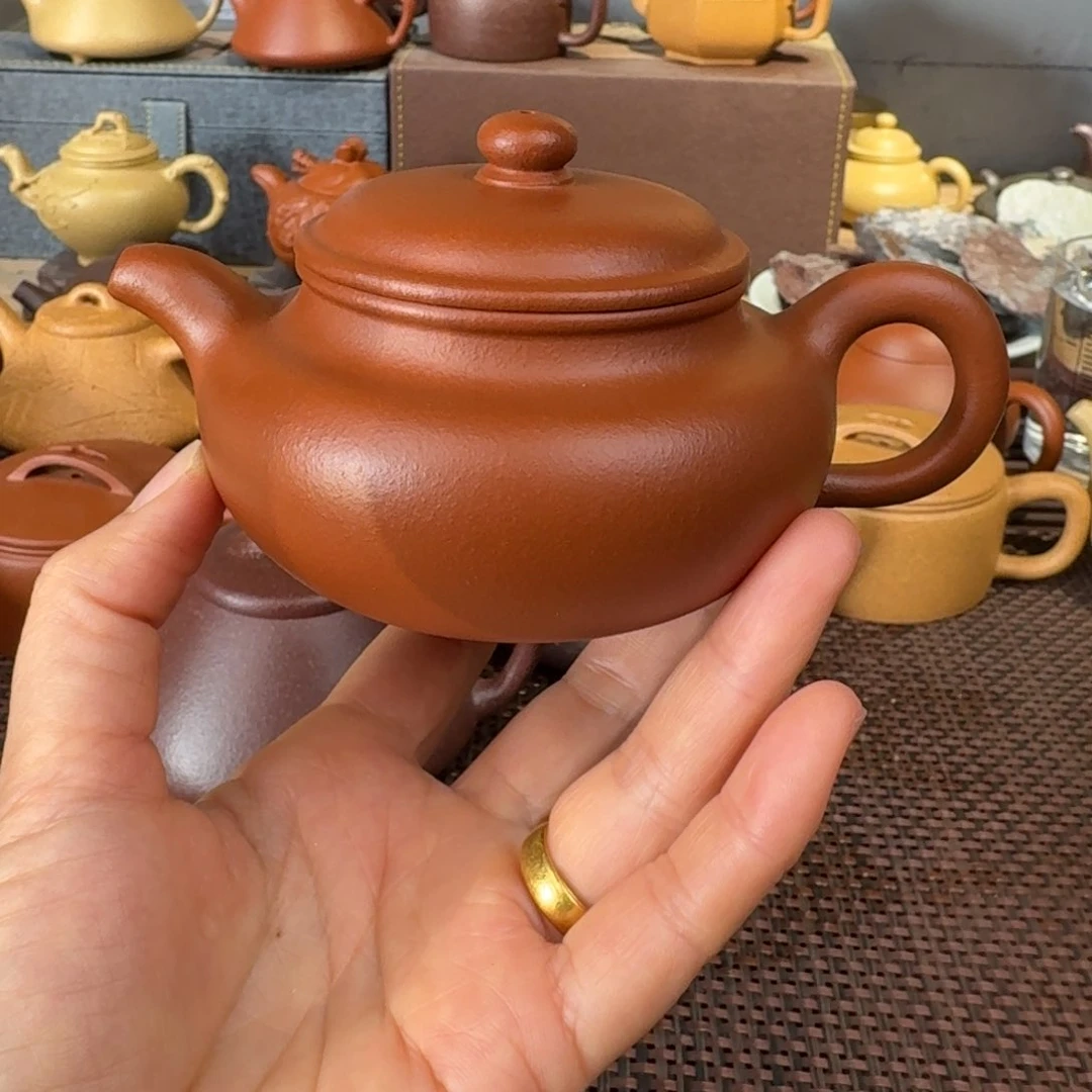 朱泥茶壶180毫升左右