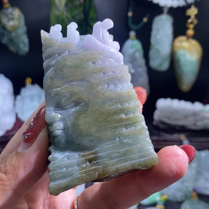【闪购商品】颈饰未镶嵌翡翠悟道