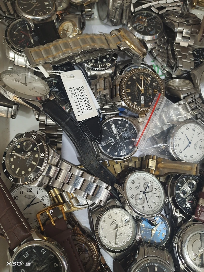 潜航者系列无历黑水鬼自动机械夜光男士手表