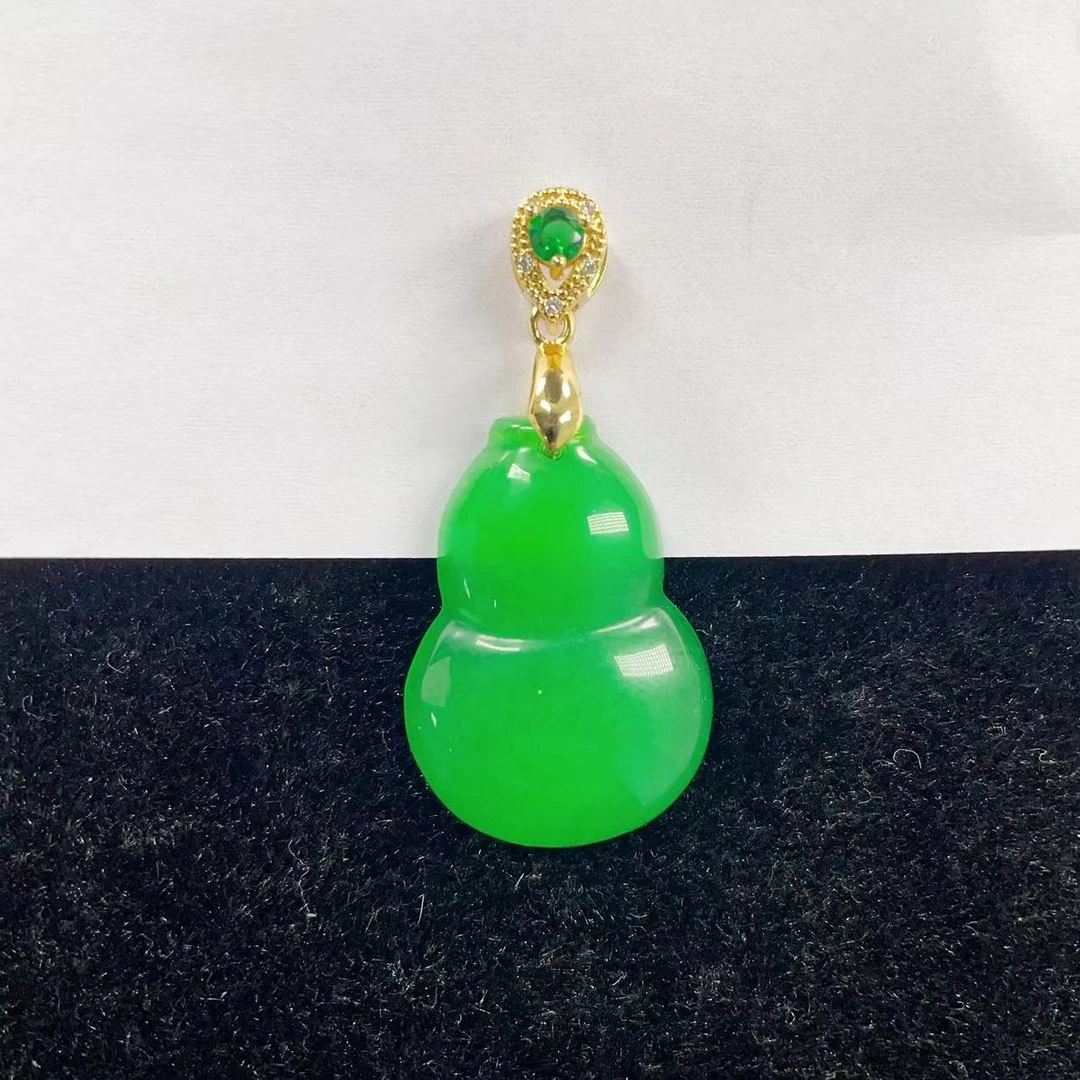 【小杨严选】绿葫芦吊坠精美时尚百搭