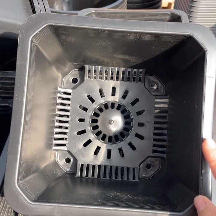 红陶黑方口21高14一组12