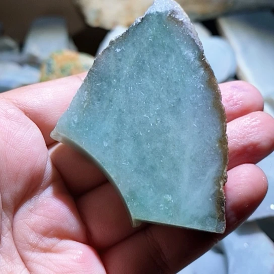 散珠翡翠边角料66