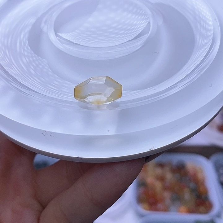 水晶天然水晶定制打孔不退换未镶嵌